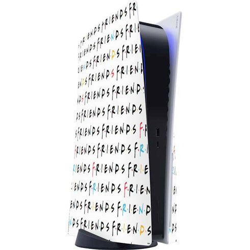 Warner Bros FRIENDS Pattern PS5 Console Skin